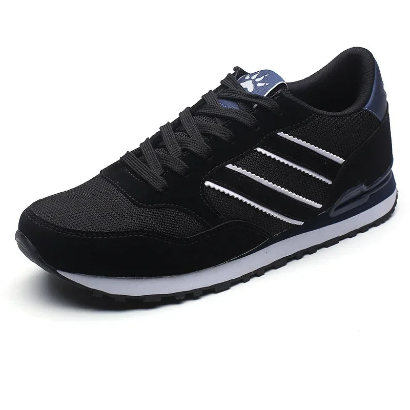 LEDP Men's Breathable Lace-Up Sneakers | Casual Walking Shoes