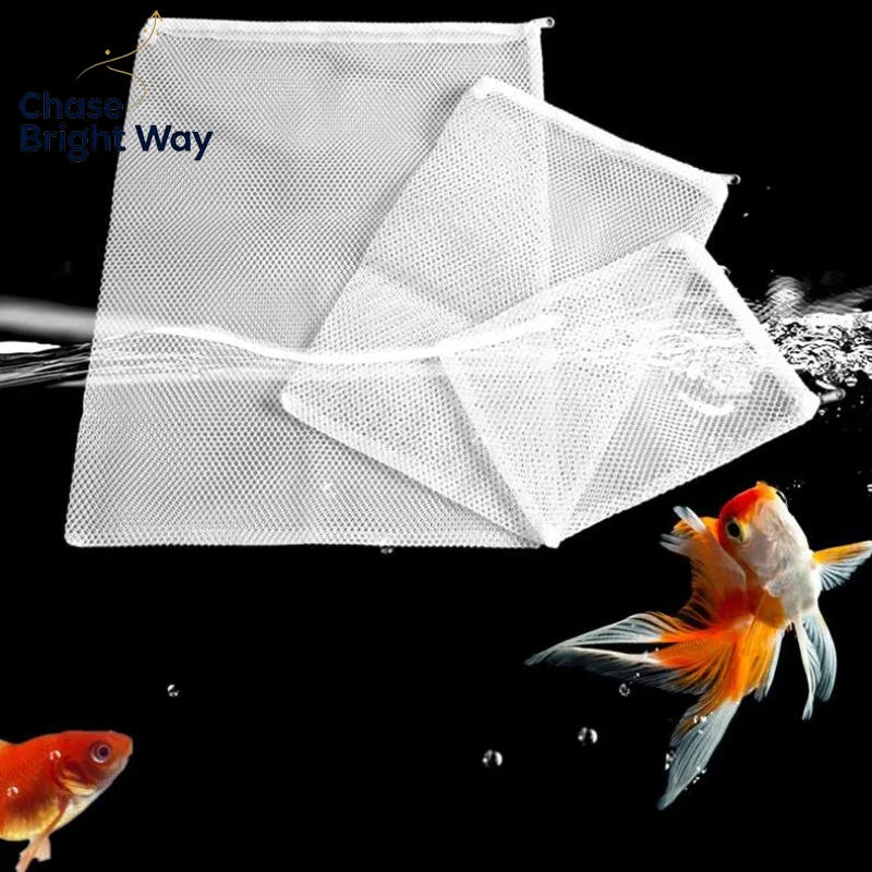Reusable Aquarium Filter Media Bags with Zipper | Fine Mesh