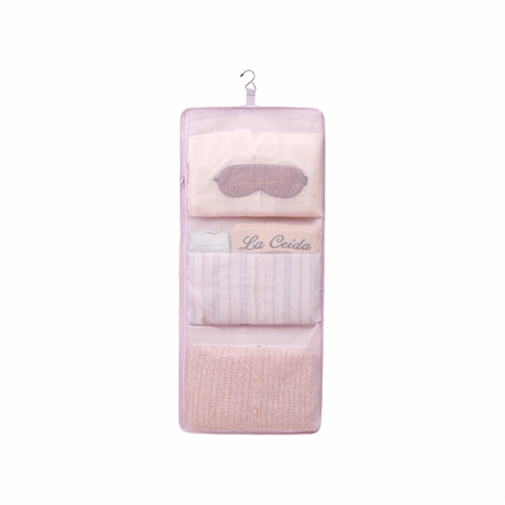 Hanging Clothes Organizer – Foldable Twill Fabric Multi-Pocket