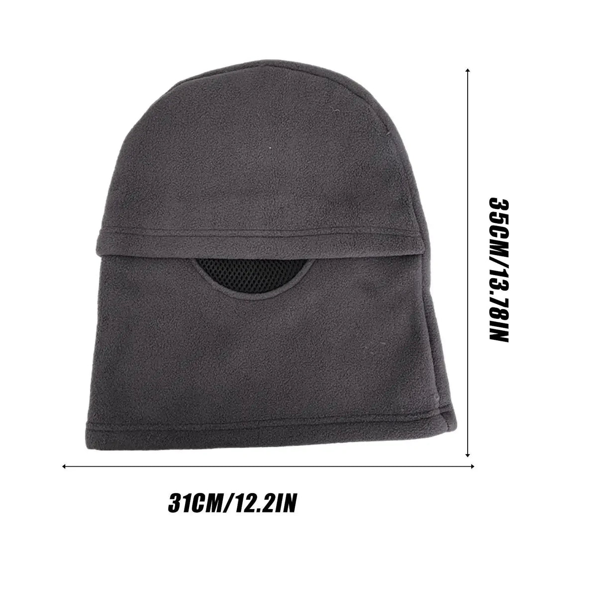 Winter Fleece Thermal Balaclava – Windproof Full Face Riding Hood
