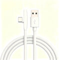 100W USB-A to USB-C Fast Charging Cable – 90° Right-Angle Braid