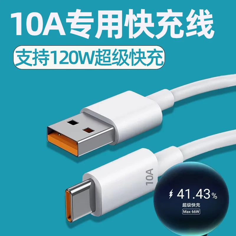 5-in-1 GaN 120W Fast Wall Charger – USB-C PD & USB-A