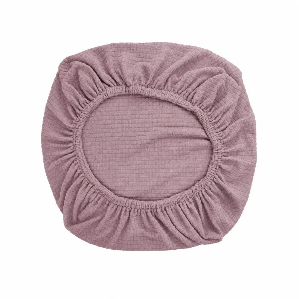 Velvet Stretch Office Chair Seat Cover – Washable Non-Slip