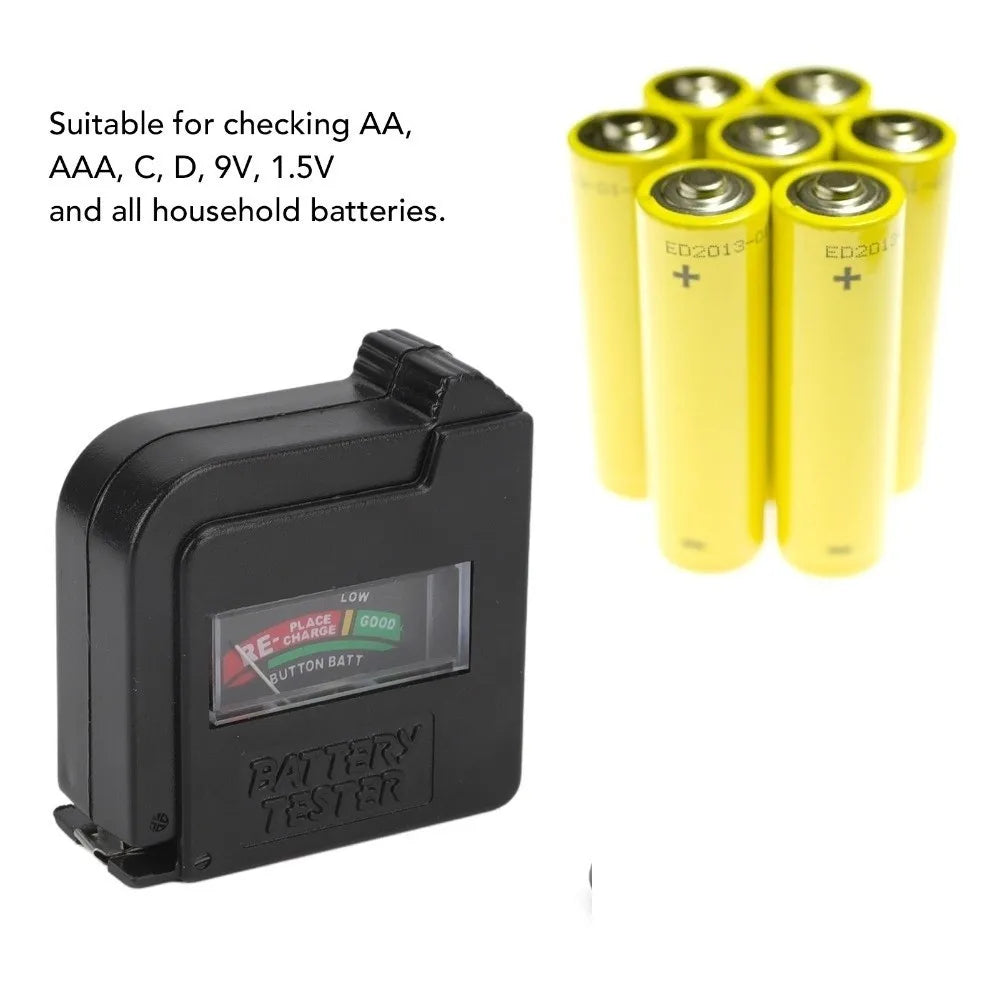 BT-860 Universal Battery Tester – AA AAA C D 9V Checker