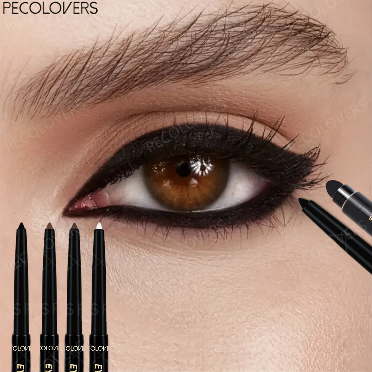 Waterproof Gel Eyeliner Stick – Smudge-Proof Black & Brown