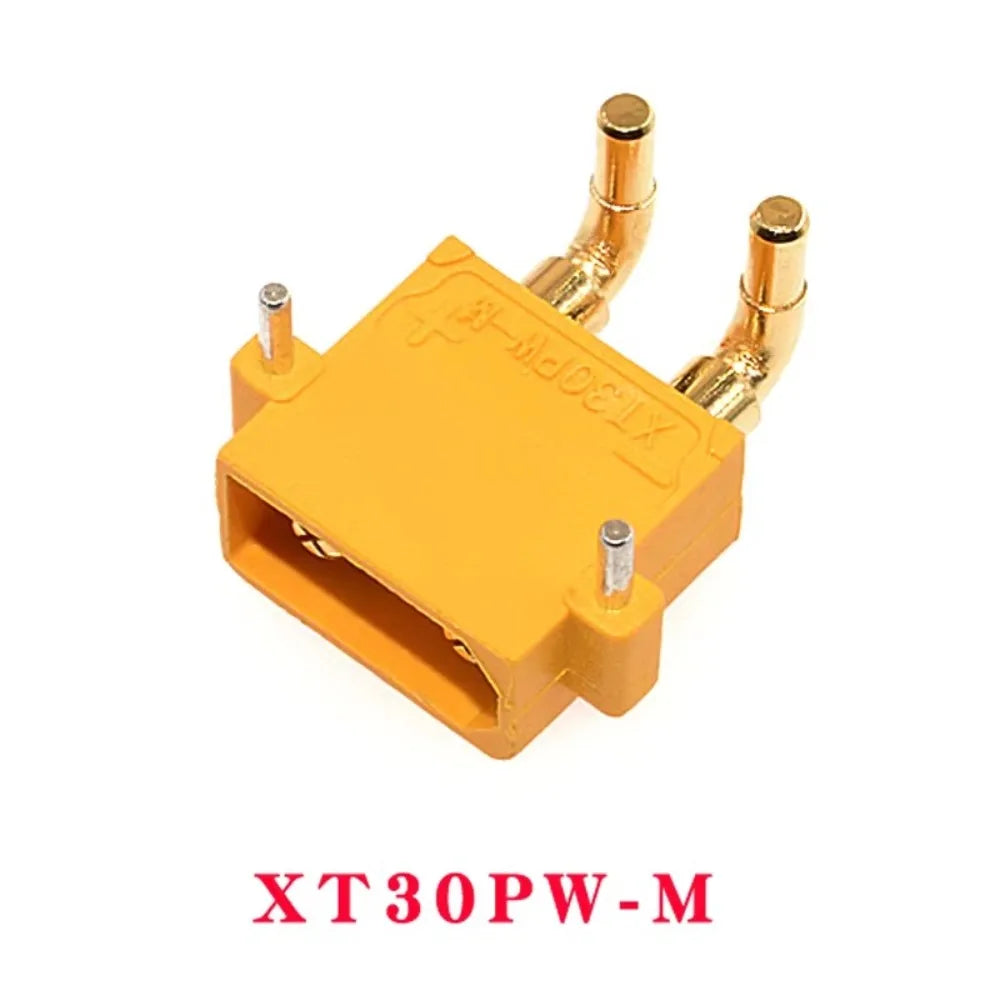 XT30PW Gold-Plated PCB Mount Power Connector – RC & LiPo