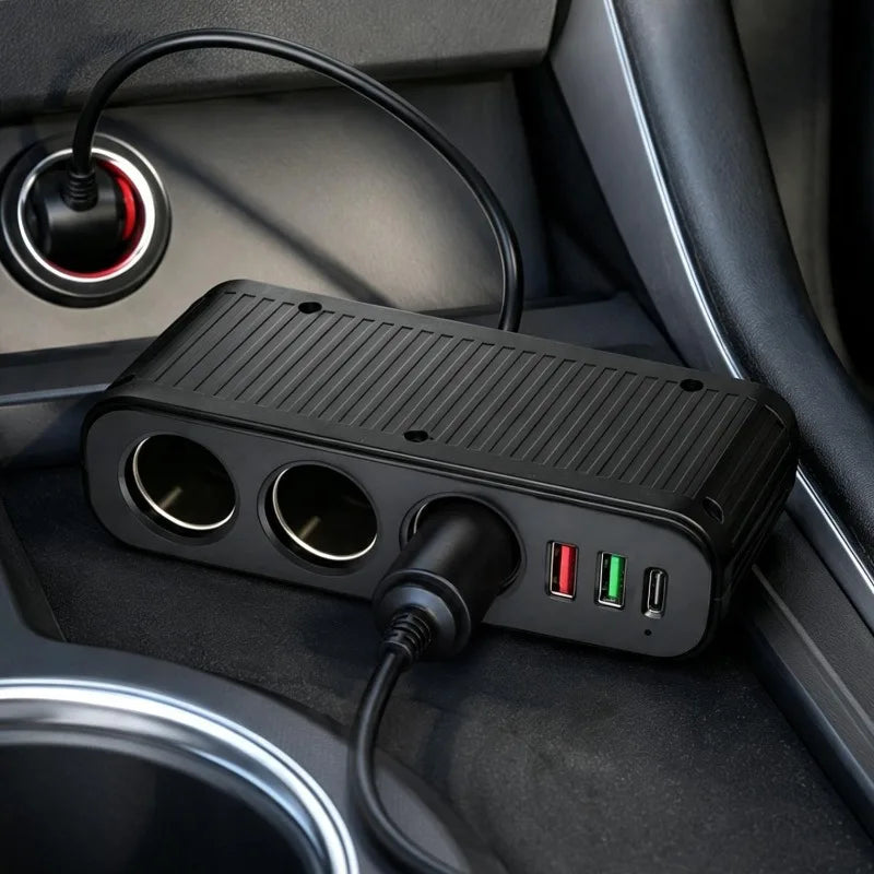 Car Cigarette Lighter Splitter PD30W QC3.0 USB Fast Charger