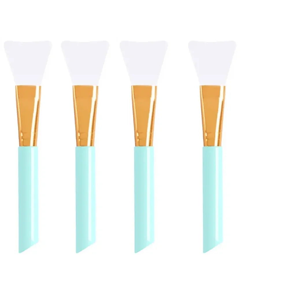 Silicone Facial Mask Brush Set – Soft, All Skin Types
