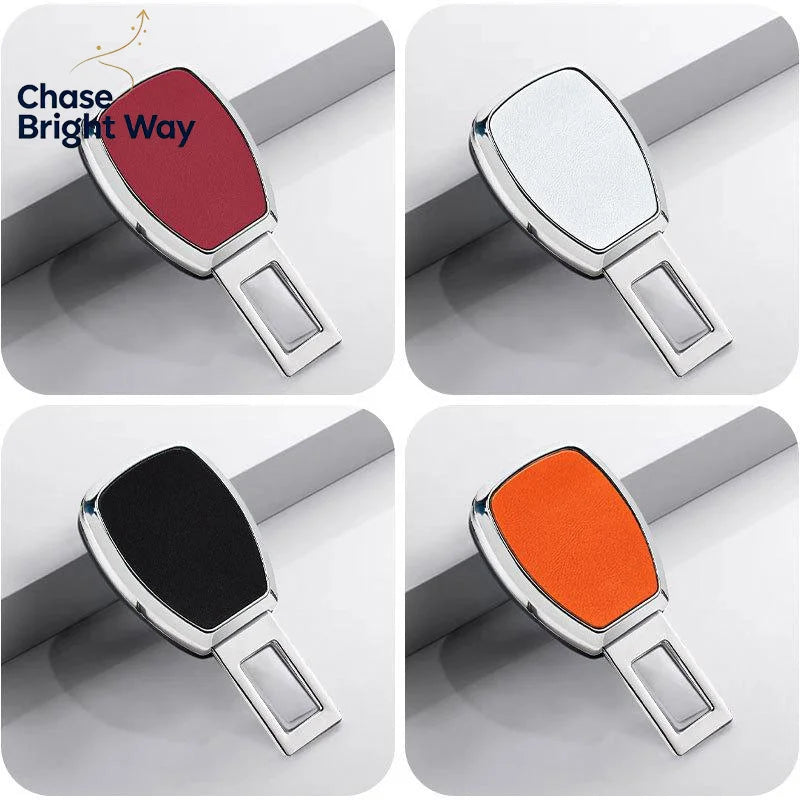 Universal Car Seat Belt Extender Clip – ABS & Nappa Leather