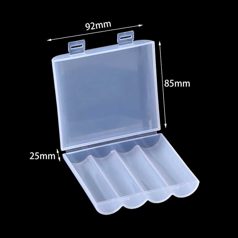 21700 Battery Storage Case – 1/2/4/8 Slot PP Plastic Box