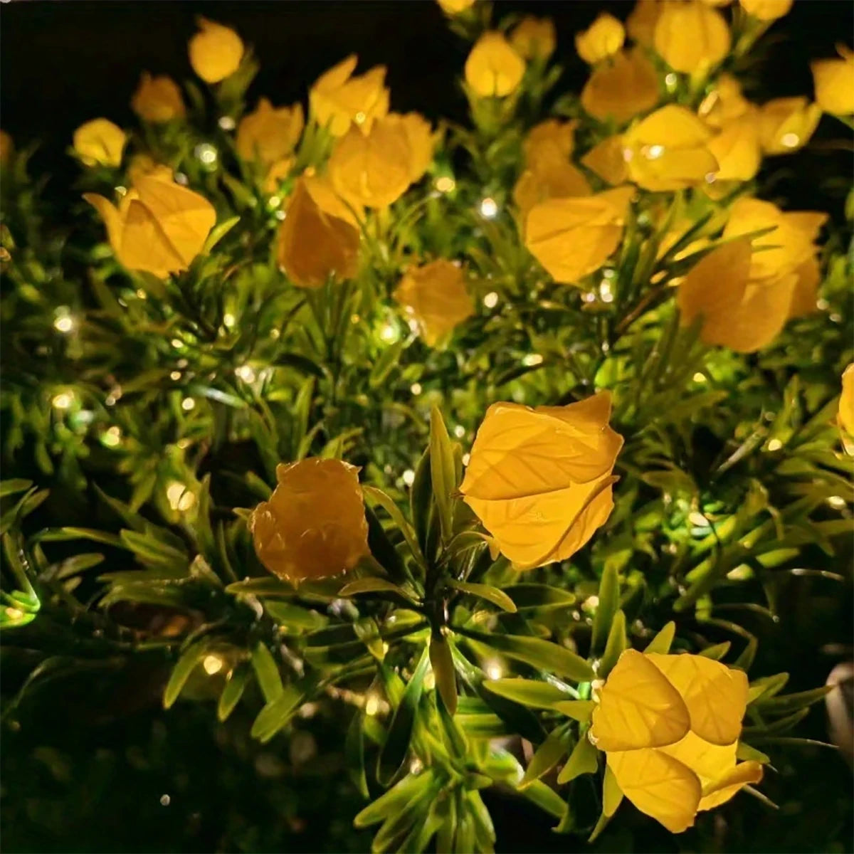 Solar LED Flower Garden Stake Lights – IP65 Waterproof Outdoor