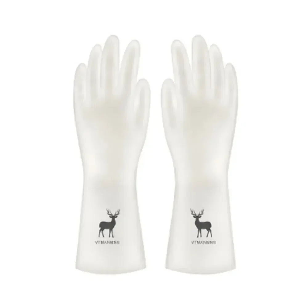 Waterproof PVC Cleaning Gloves – Durable Dishwashing Housework