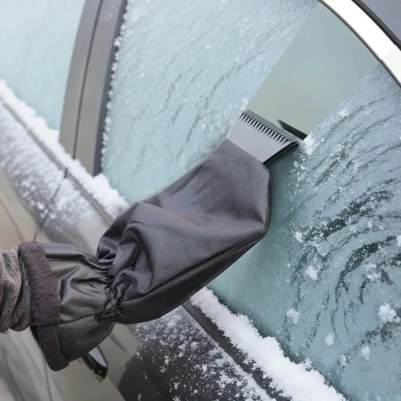 3-in-1 Snow Shovel Glove – Winter Car Ice Scraper Kit
