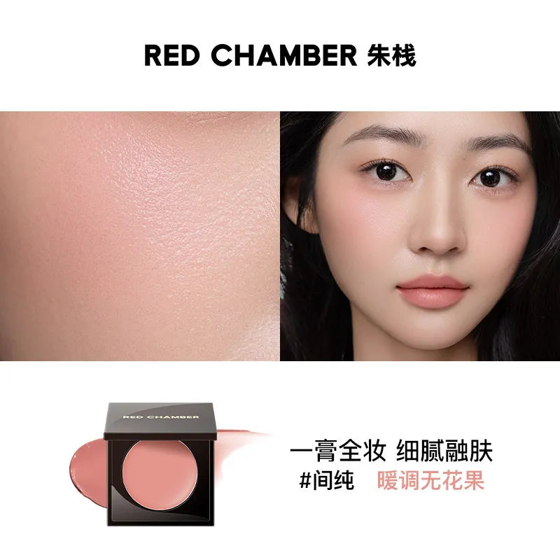 RED CHAMBER 3-in-1 Gel Cream Blush – Lip & Cheek Peach