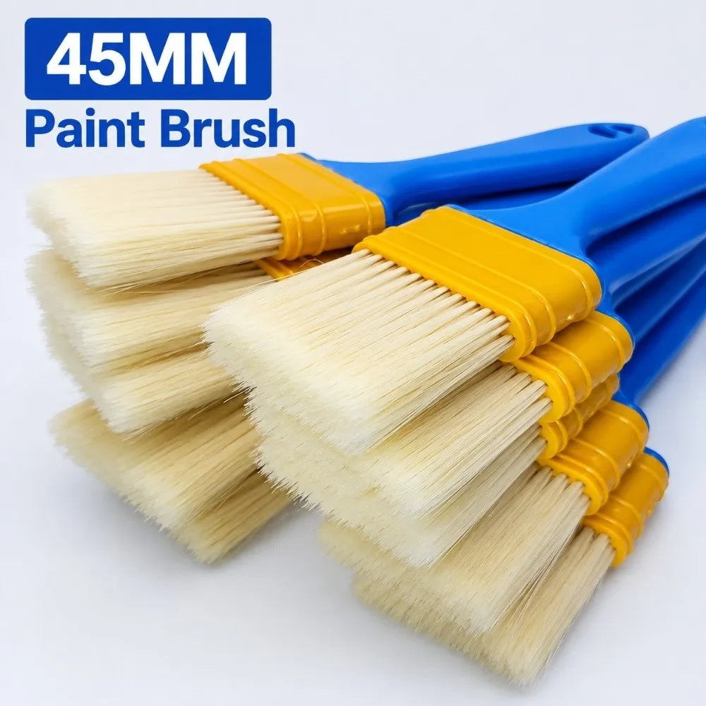 10-Piece Nylon Flat Paint Brush Set – DIY Chip & Coating Brushes