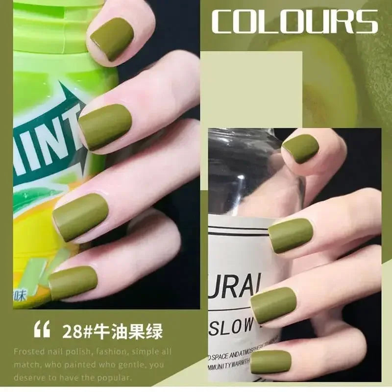 Handaiyan 12ml Frosted Matte Nail Gel Polish – Quick Dry