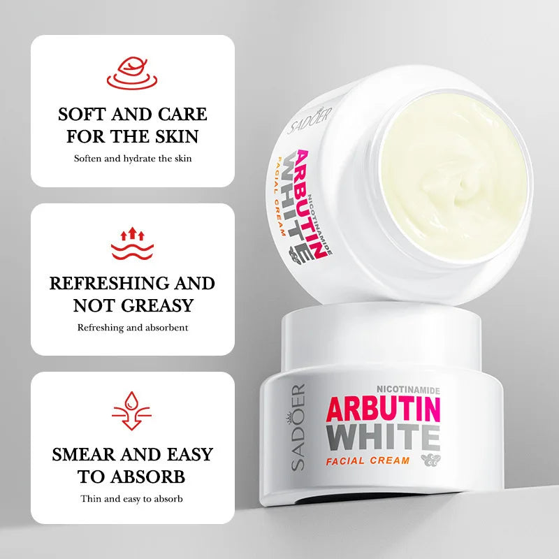 SADOER Nicotinamide Arbutin Brightening Face Cream | Dark Spot