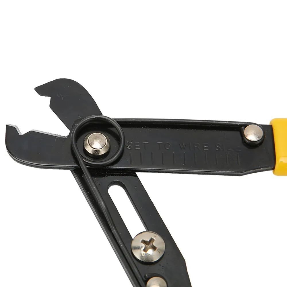 Yellow Wire Stripper Cutter Pliers – Alloy Jewelry Making Tool