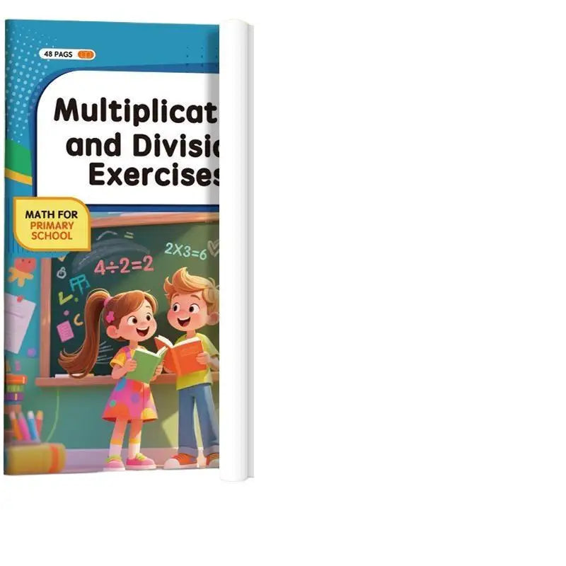 Multiplication & Division Math Workbook for Kids | Practice Book