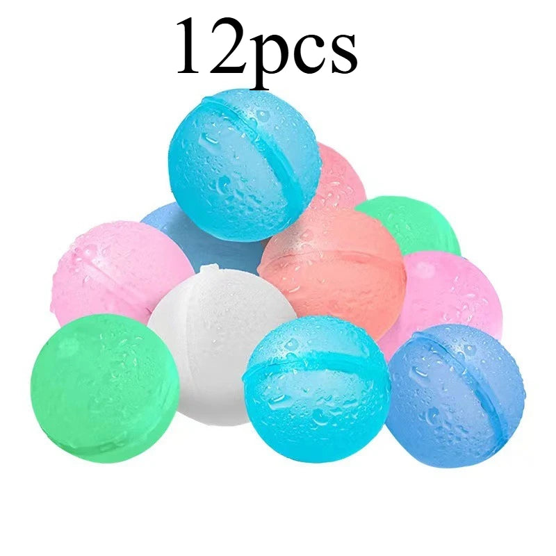 Reusable Self-Sealing Silicone Water Balls – Pool & Beach Toy