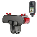 Magnetic Quick-Release Mount for Insta360 X6 | Dual Interface