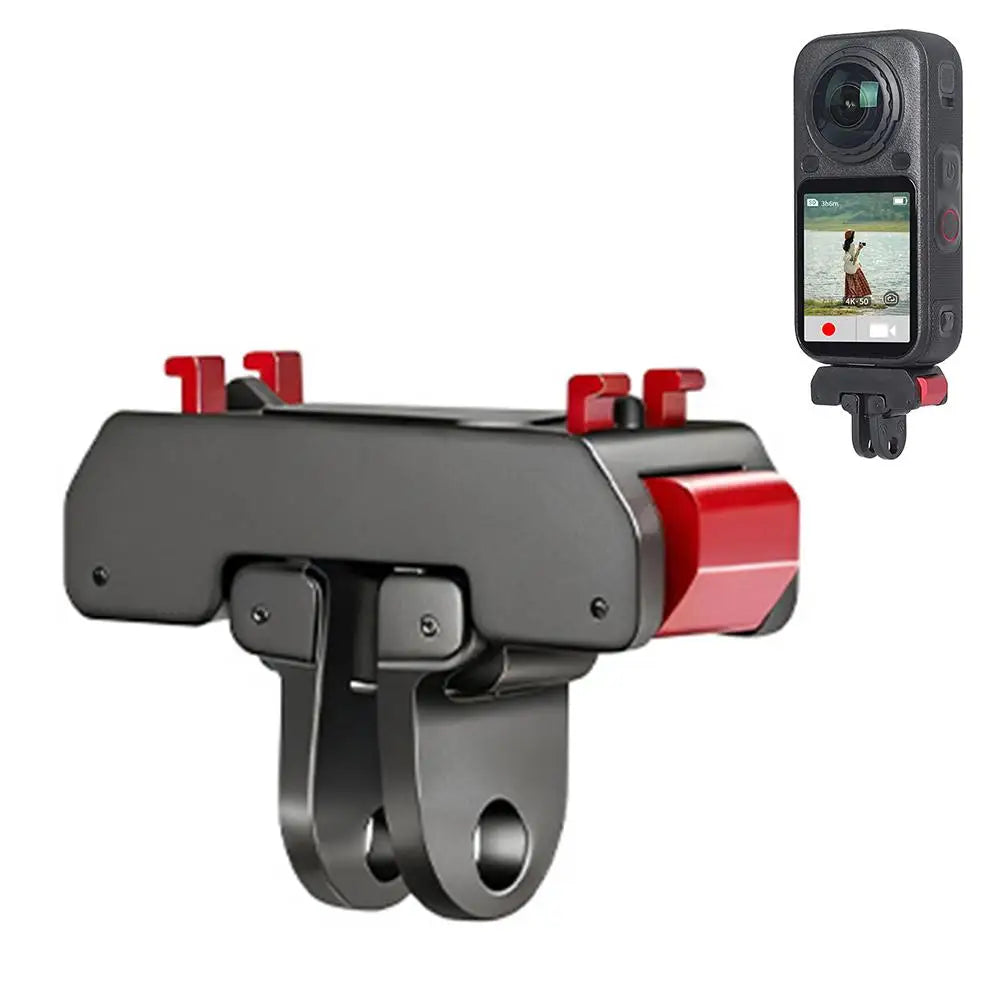 Magnetic Quick-Release Mount for Insta360 X6 | Dual Interface