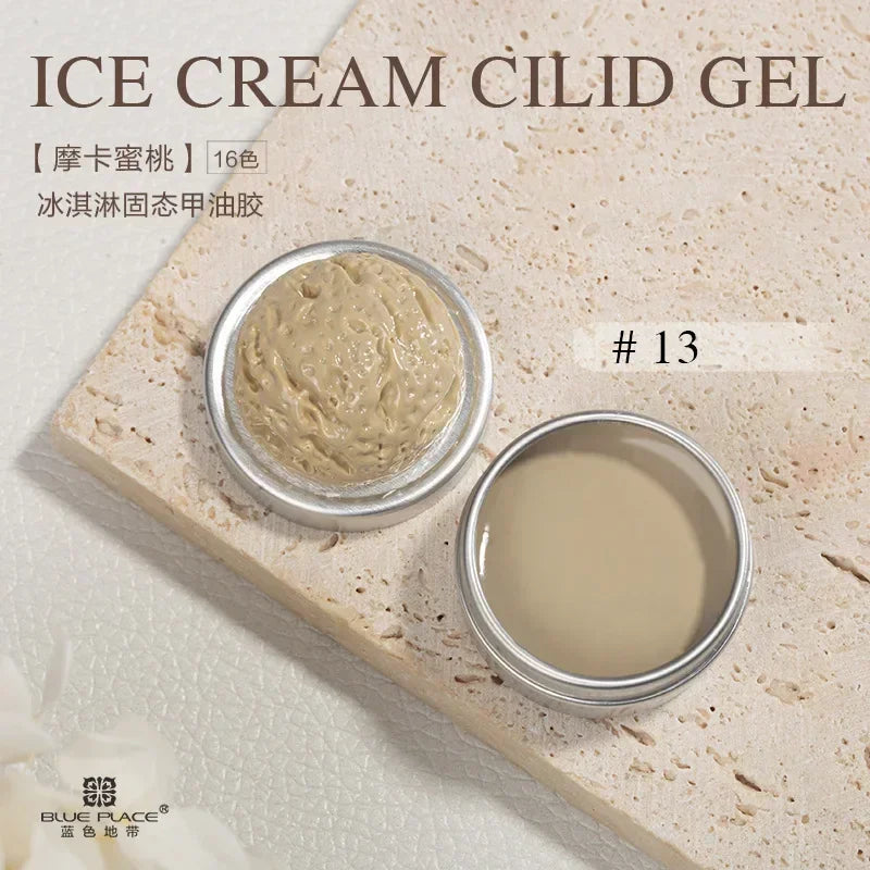 Handaiyan 64 Colors Solid Nail Polish Gel – Ice Cream Texture
