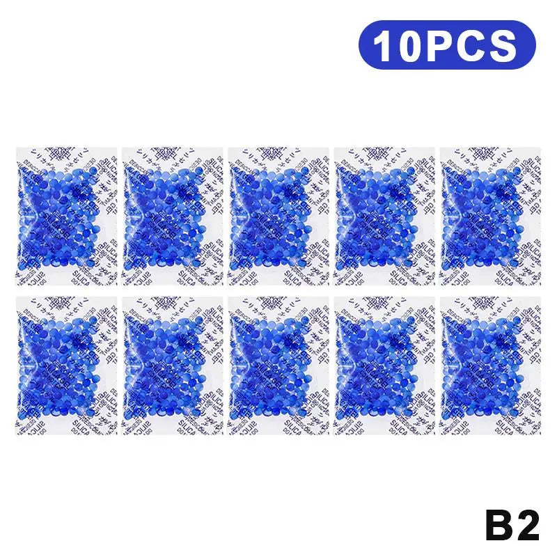 Reusable Silica Gel Desiccant Sachets – Moisture Absorber 5–30 Pack