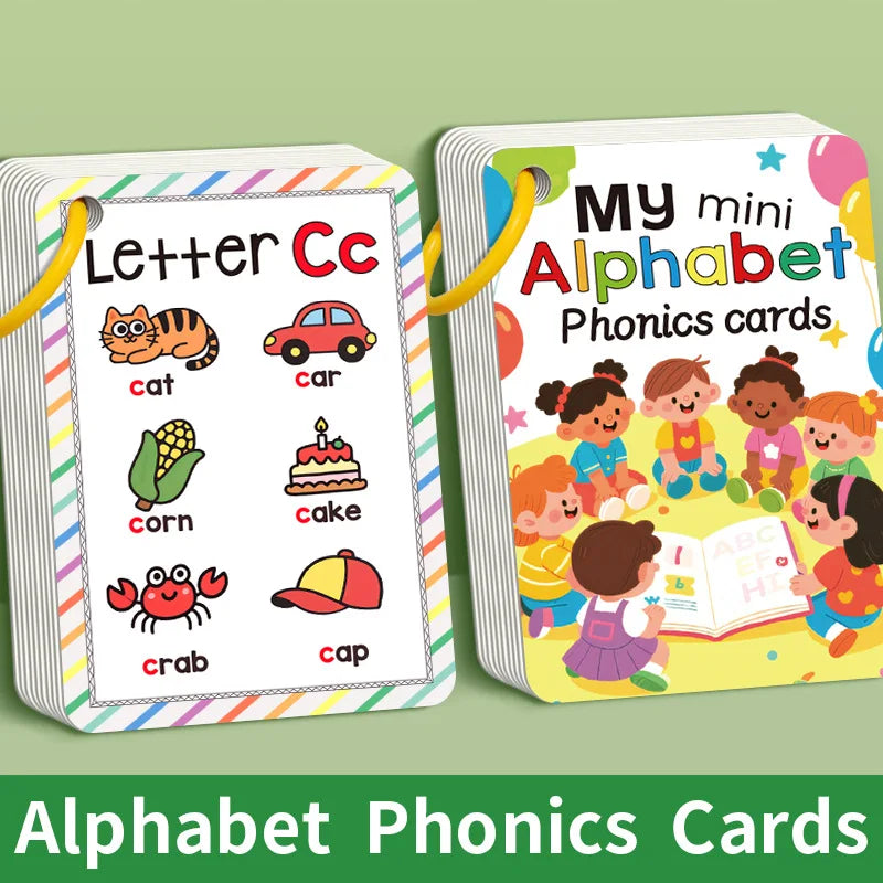 ABC Phonics Flash Cards – Alphabet Learning Toy for Toddlers