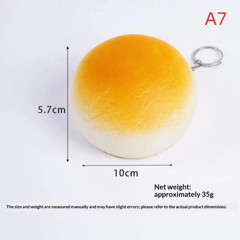 Milk Bread Squishy Toy – Realistic PU Squeeze Fidget Toy