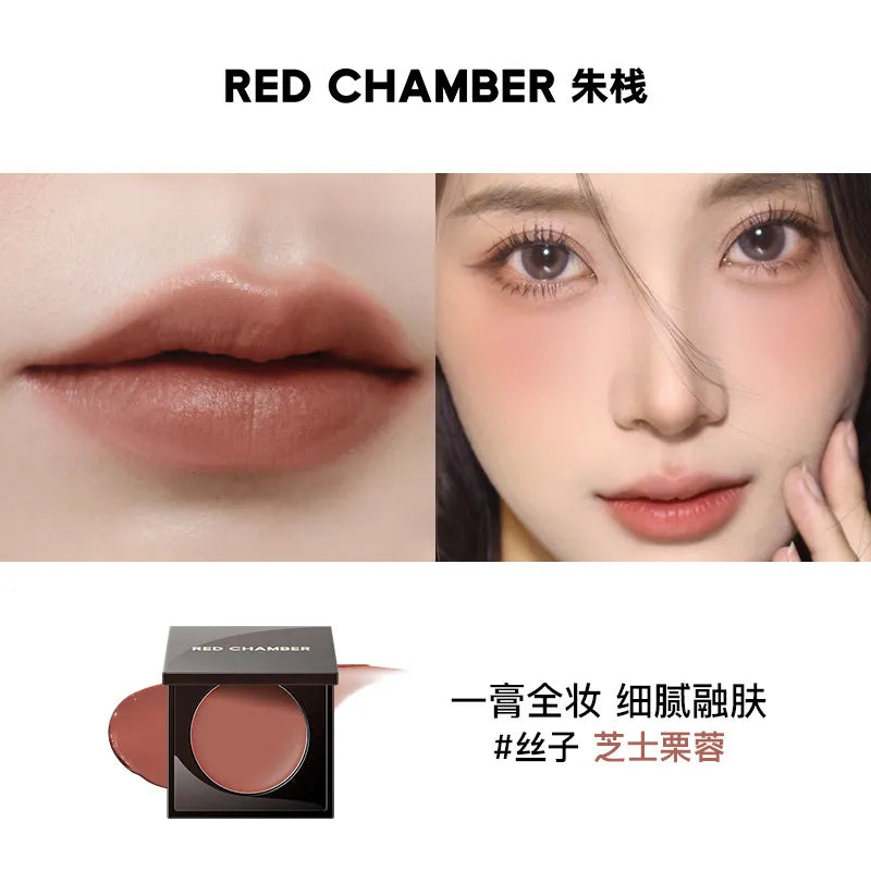 RED CHAMBER 3-in-1 Gel Cream Blush – Lip & Cheek Peach