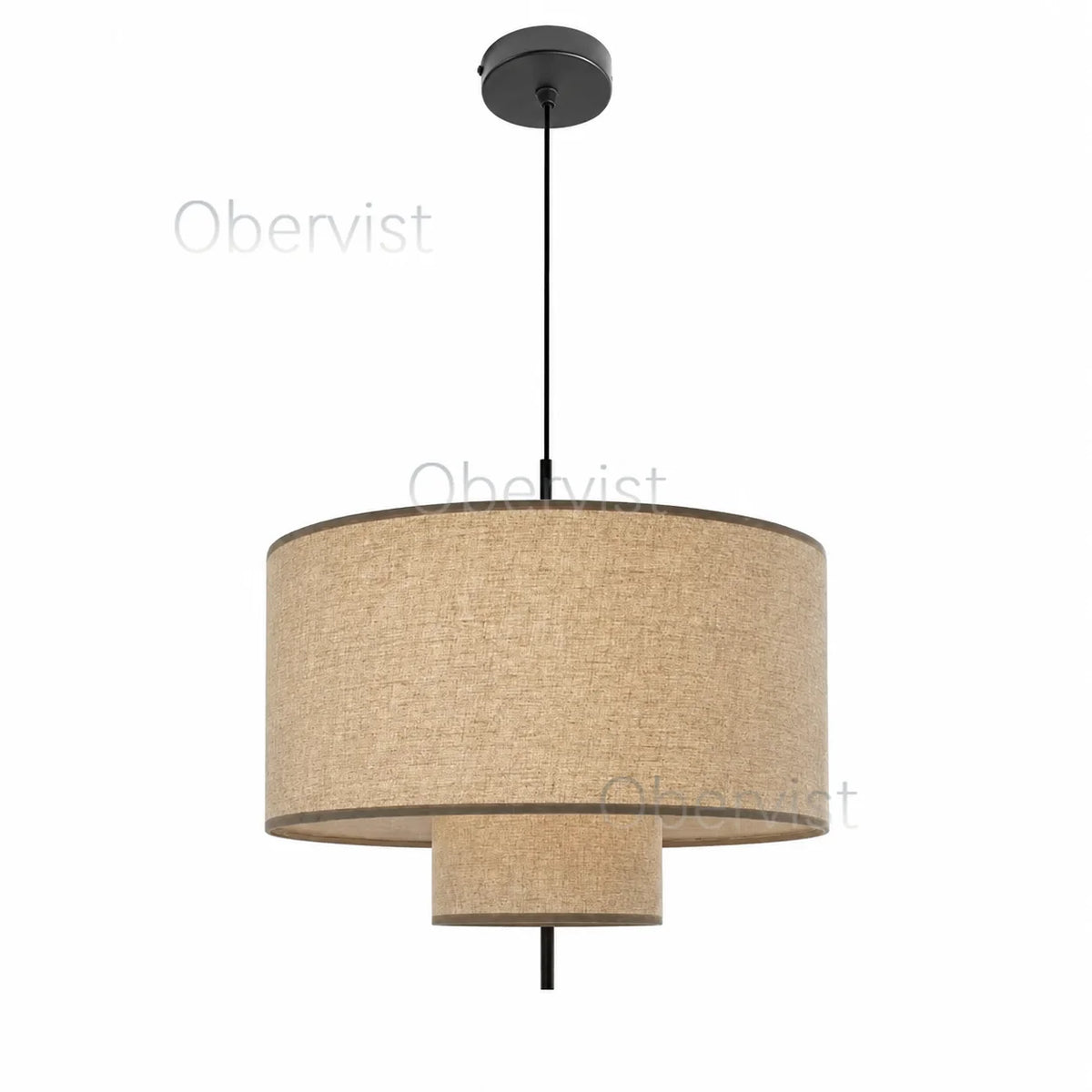 Wabi Sabi Fabric Pendant Light | Nordic Chandelier E27 LED