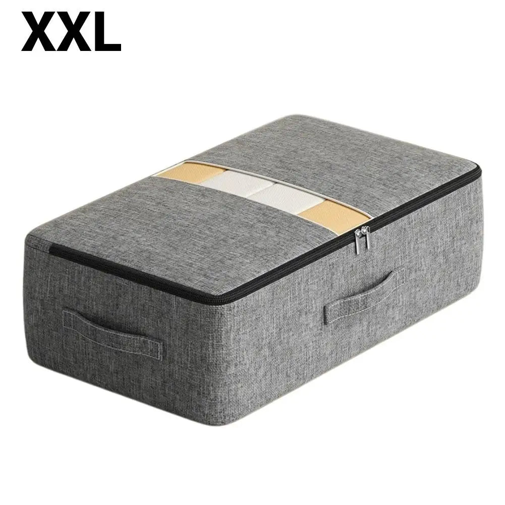 Under Bed Storage Bag – Transparent Window & Handle | 4 Sizes