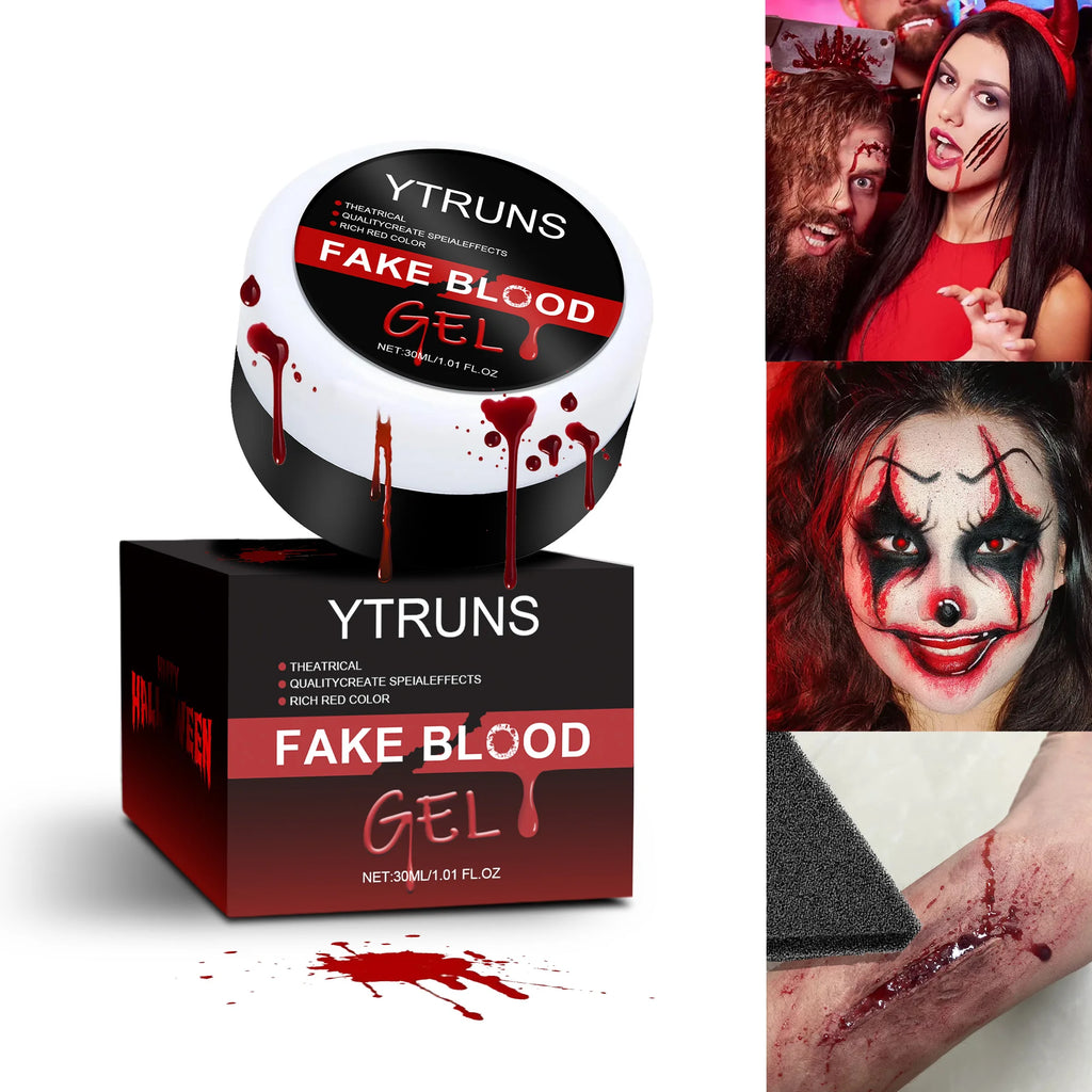 YTRUNS Fake Blood Paste – Coagulated Gel SFX Halloween Makeup