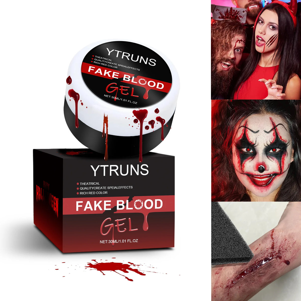 YTRUNS Fake Blood Paste – Coagulated Gel SFX Halloween Makeup