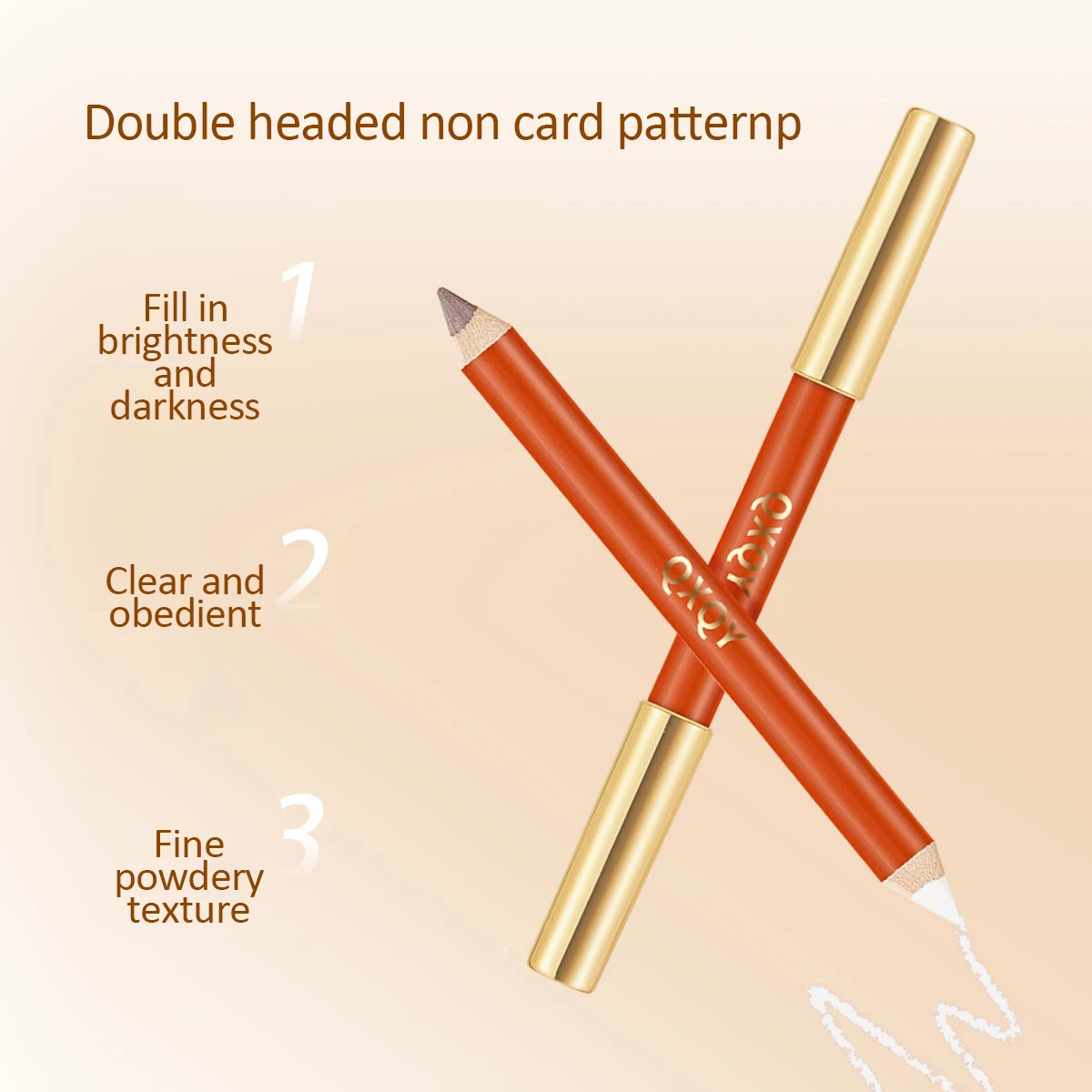 QXQY Dual-Tip 3D Contour Pen – Nose Shadow & Highlighter