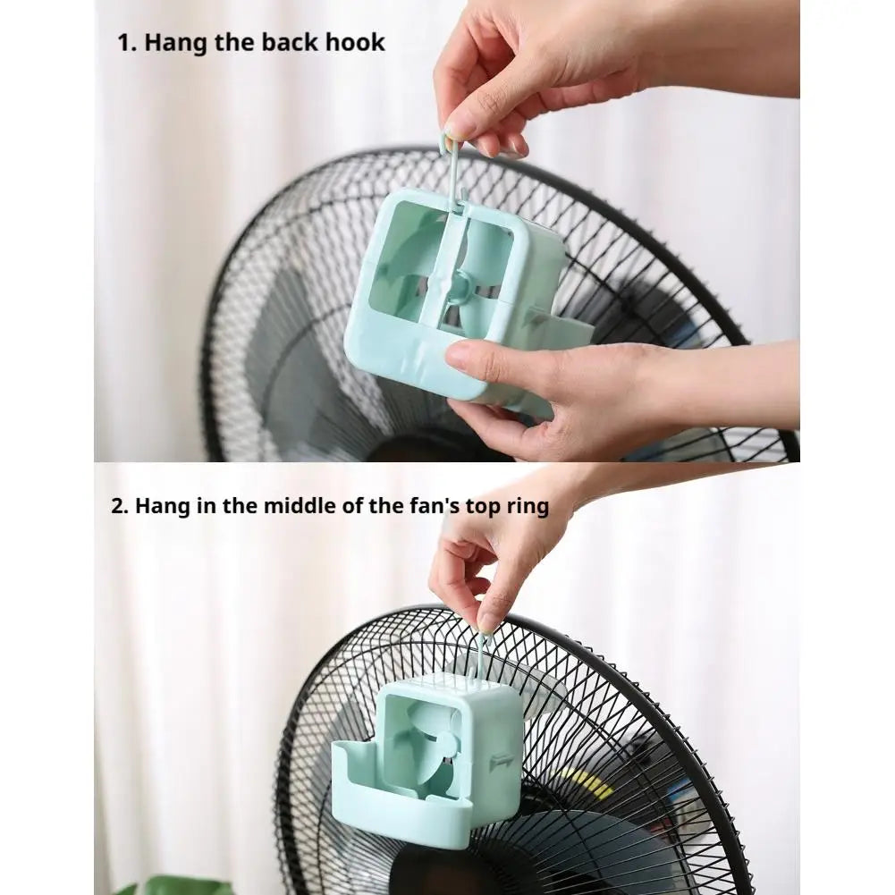 Ice Mist Fan Cooler – Hanging Grille Cooling Device | Home Office