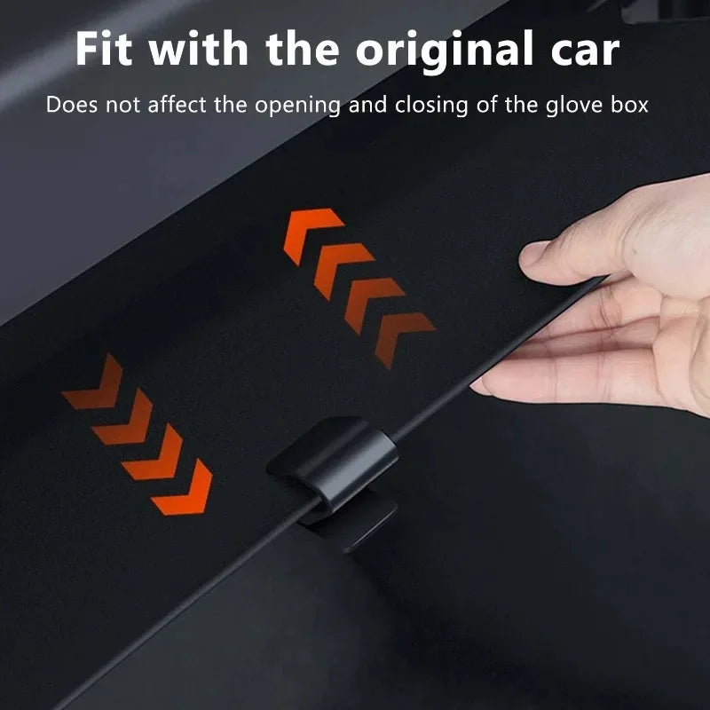 Tesla Model 3 & Model Y Glove Box Hidden Hook Clip Organizer