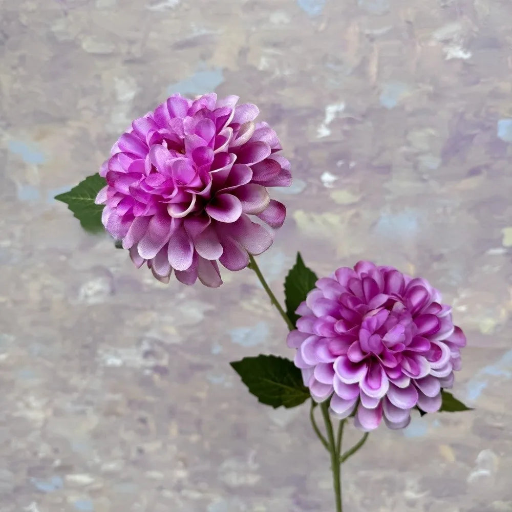 Silk Artificial Dahlia Chrysanthemum Bouquet – Faux Home Décor