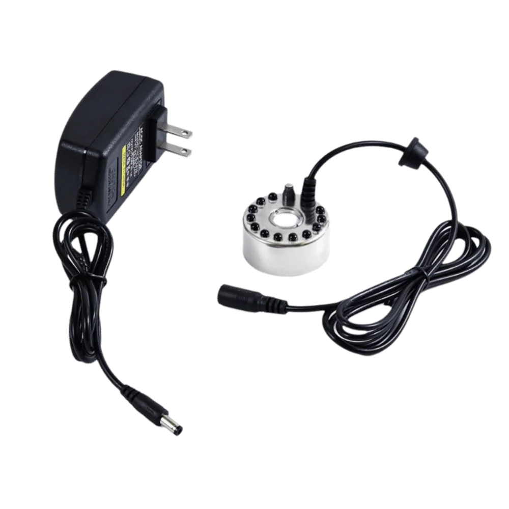 Ultrasonic Mist Maker LED Fogger – 24V Pond & Landscape Nebulizer