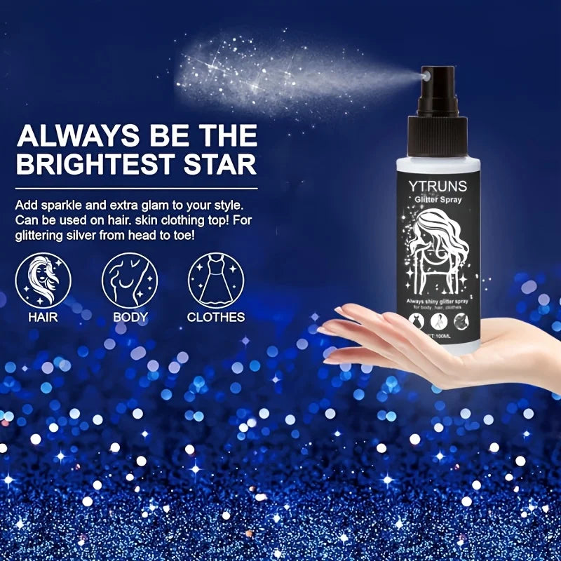 SAMMY 100ml Glitter Spray – Body, Hair & Clothes Shimmer