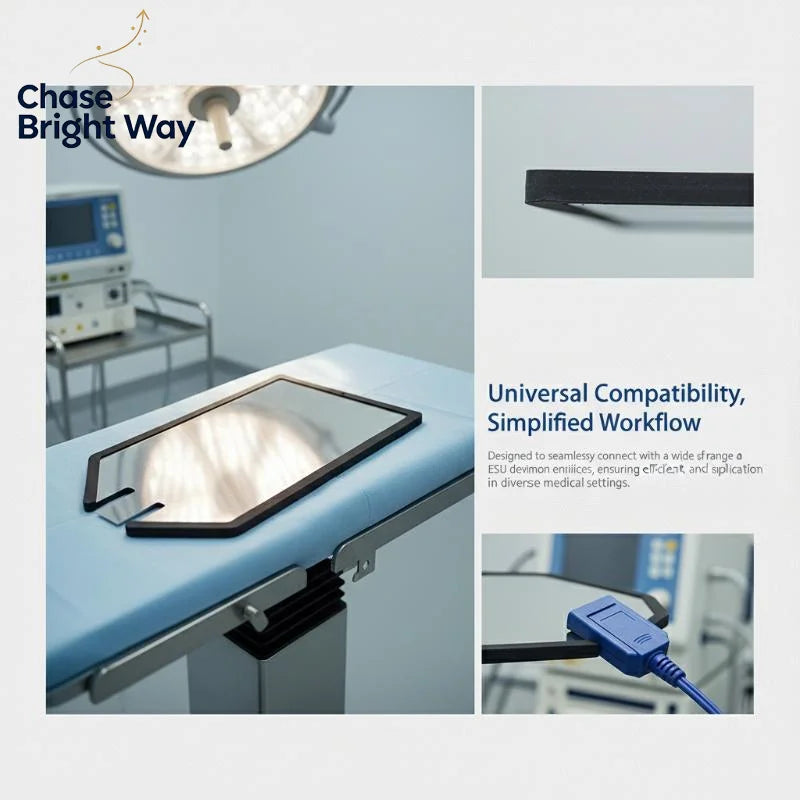 Reusable Neutral Electrode Plate for ESU Electrocautery Units