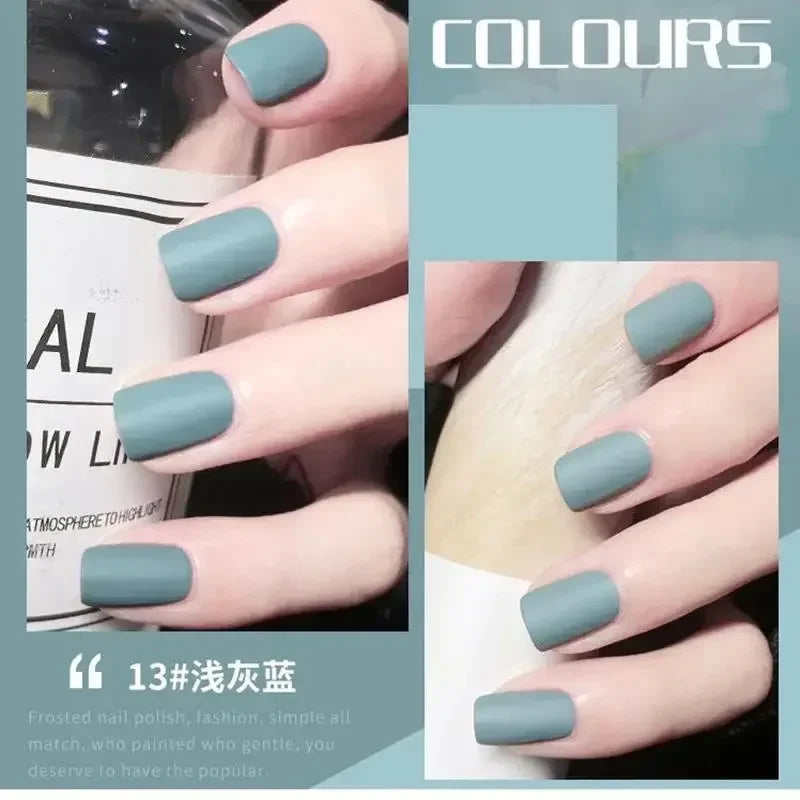 Handaiyan 12ml Frosted Matte Nail Gel Polish – Quick Dry