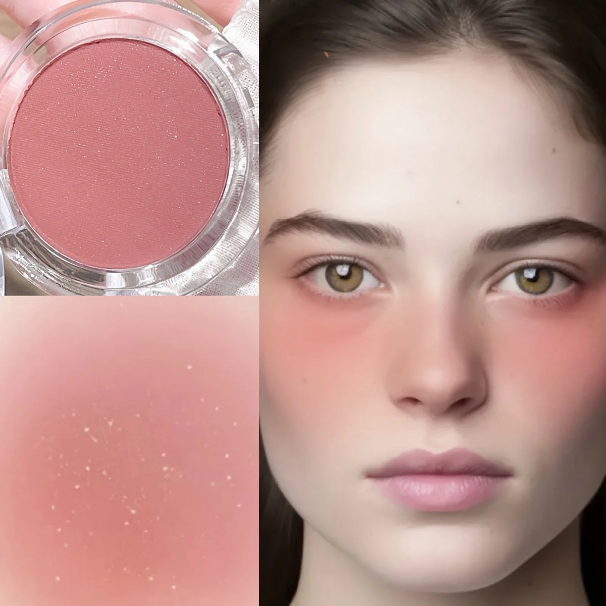 Waterproof Cheek Tint Blush Palette – Contour & Brighten