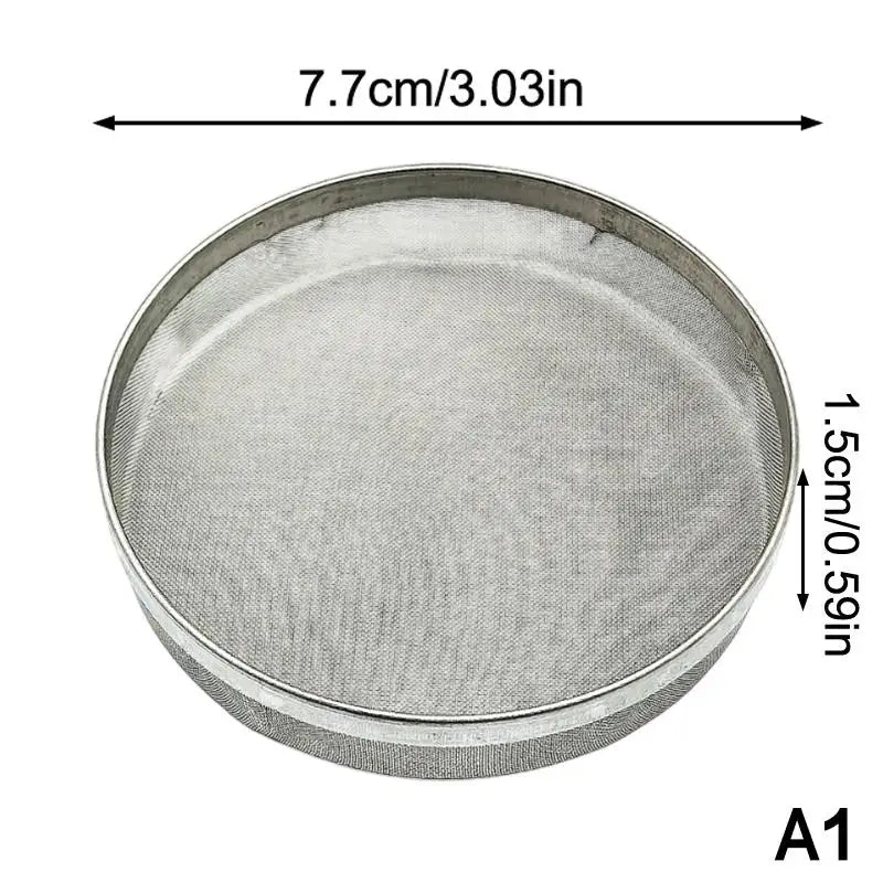 Stainless Steel Ultrasonic Cleaning Basket – Multi-Size Mesh