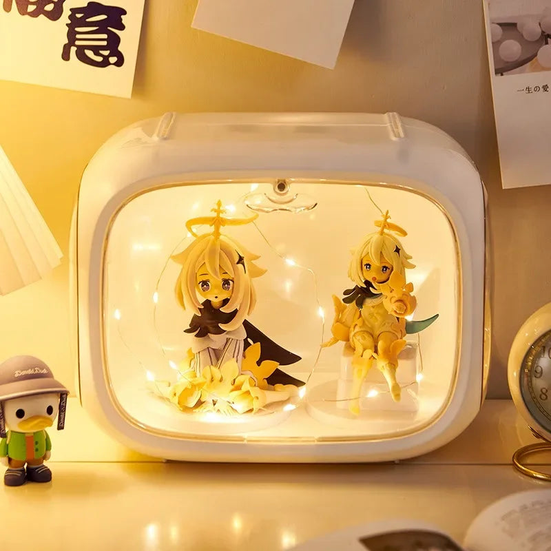 Wall Mounted Acrylic Display Case – Dustproof Figure Showcase