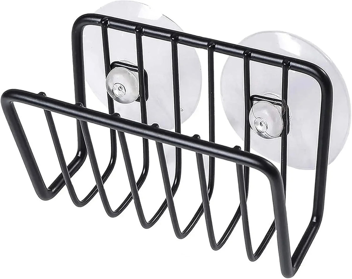 Stainless Steel Sponge Holder – Suction Cup Sink Caddy