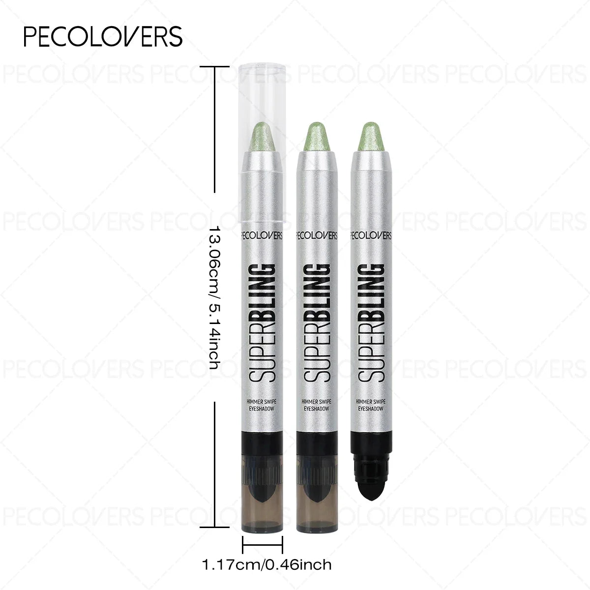 SAMMY Green Glitter Eyeshadow Pen – Waterproof Shimmer Makeup