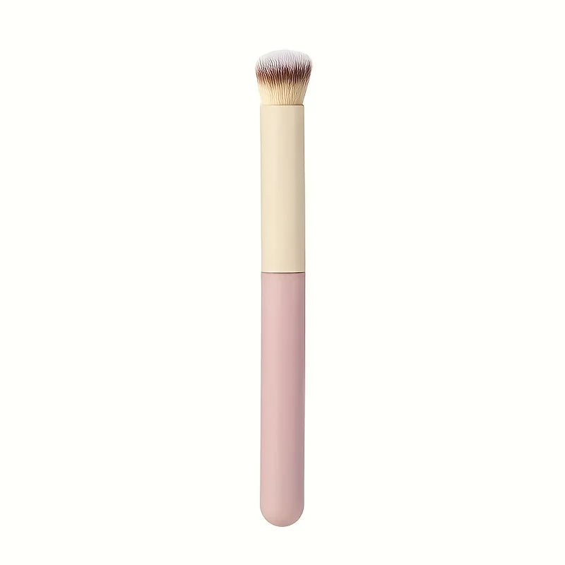 Pink Concealer Eye Socket Blending Brush – Wool Fiber