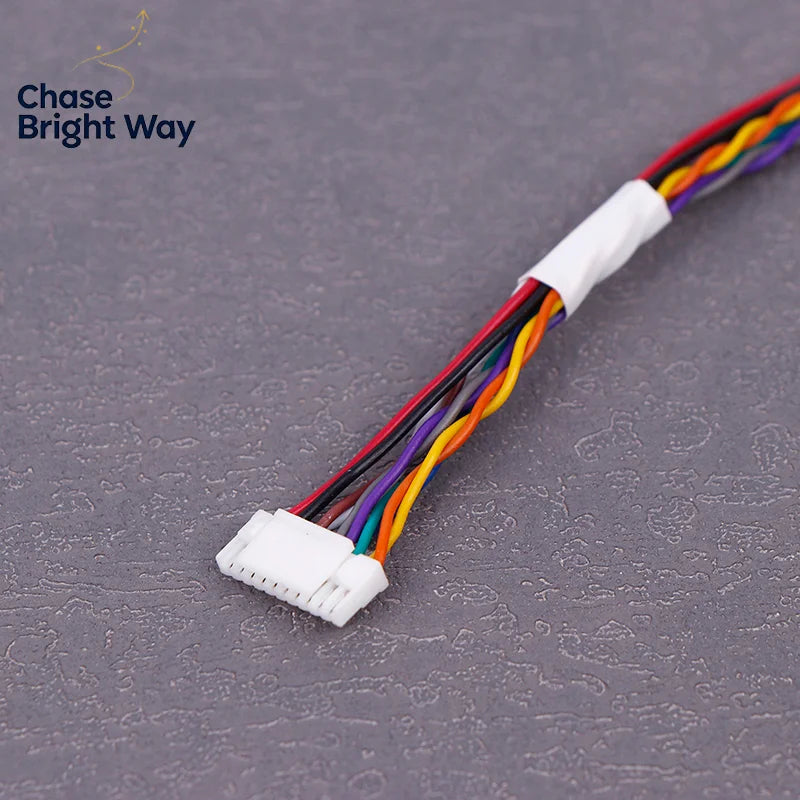 IP Camera Tail Cable 10-Pin PoE RJ45 Ethernet LAN Cable 65cm